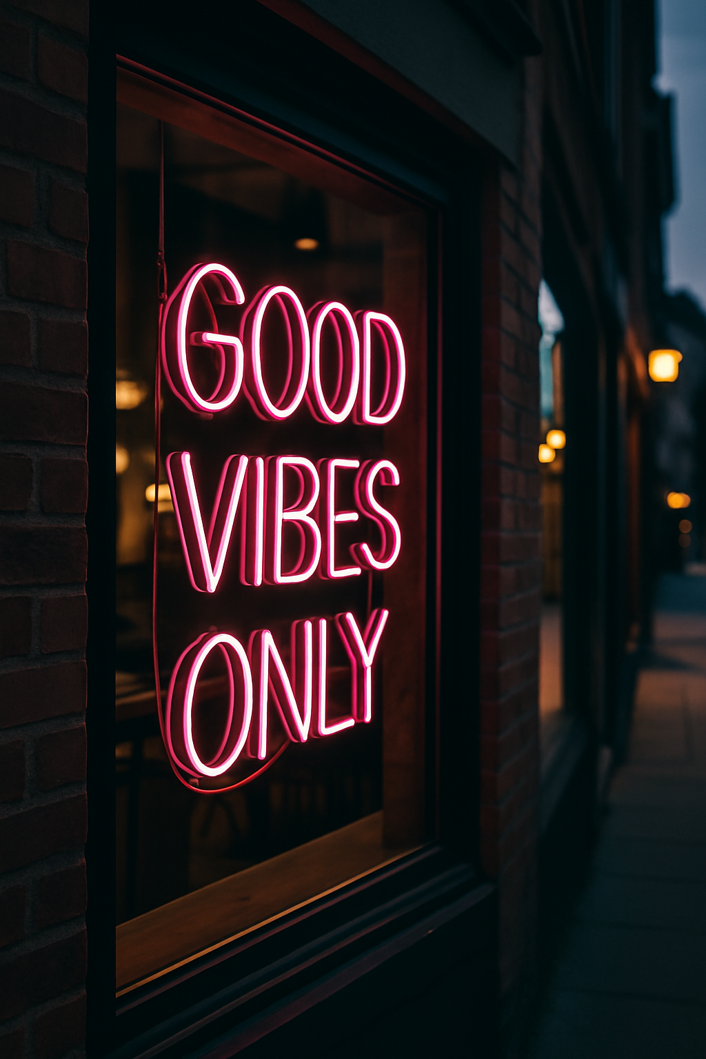 Neonsign Kreatif untuk Kembangan