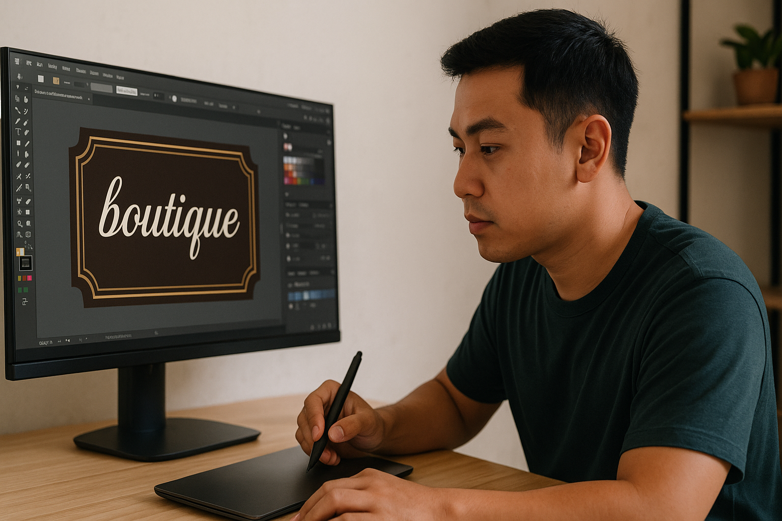 Cara Mendesain Papan Nama Toko