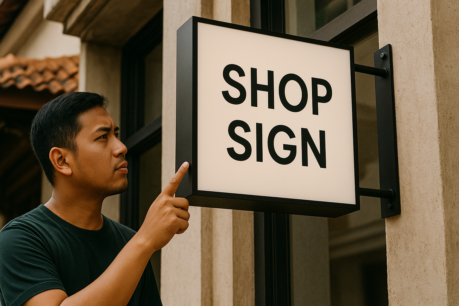 Cara Memilih Shopsign Kotak