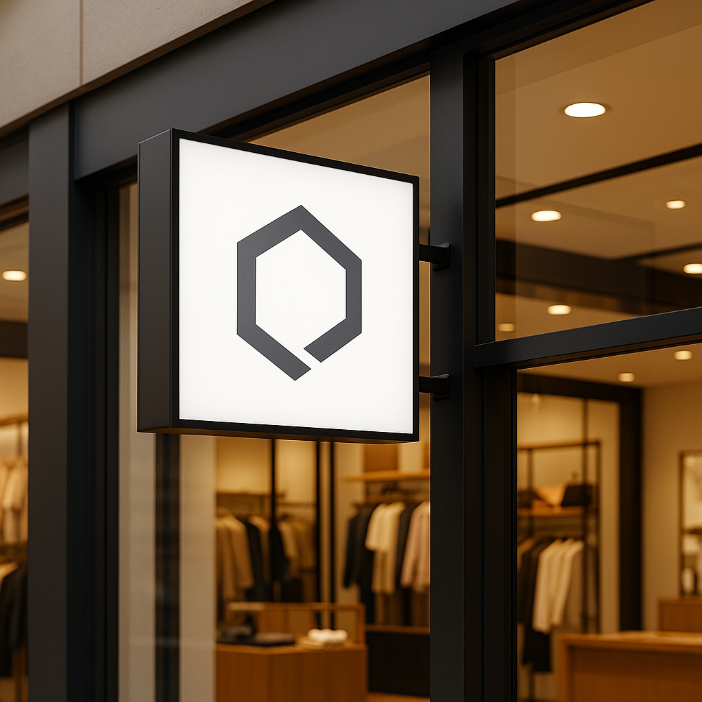 Neonbox 150x150 BSD City untuk Toko Modern