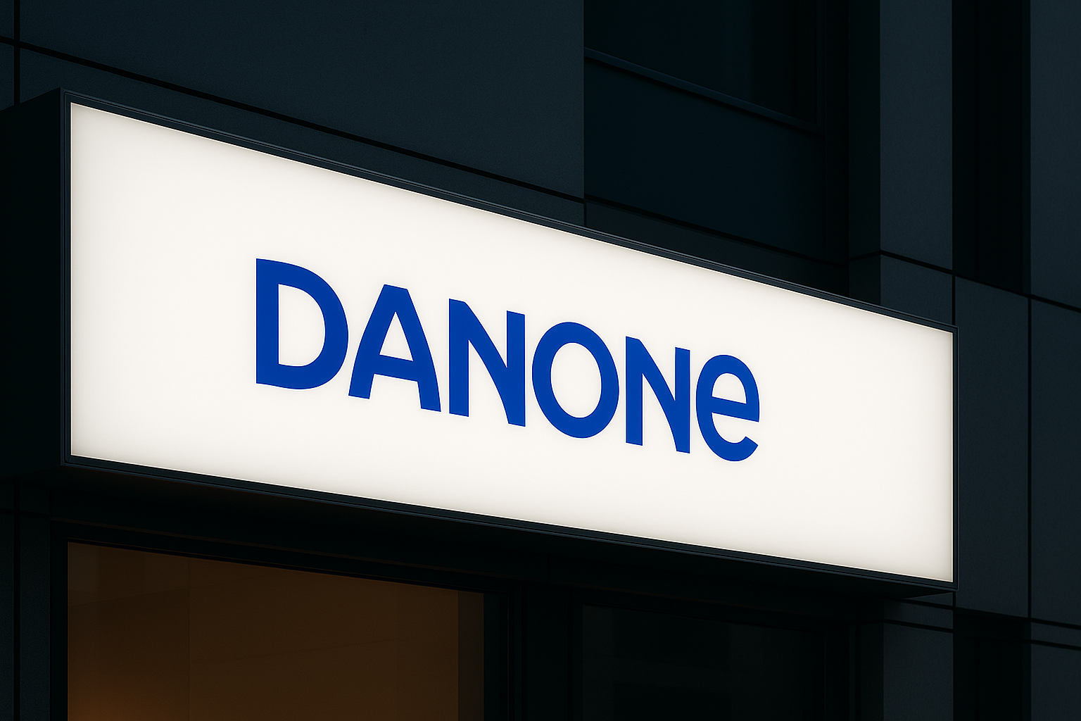 Papan Nama Toko Lippo Karawaci Danone