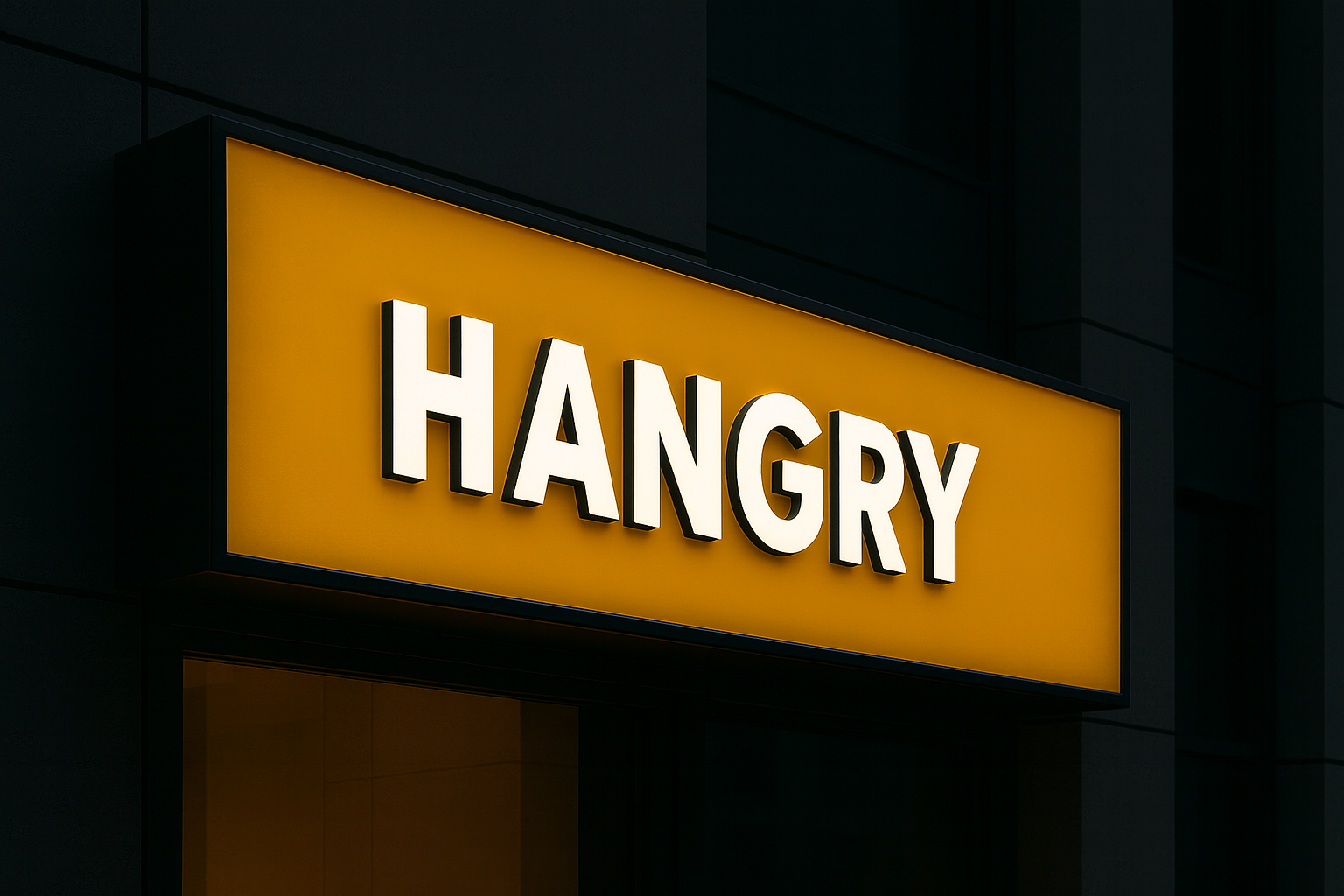 Shopsign Lippo Karawaci Hangry