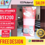 Roll Up Banner 60×160 Albatros Murah