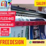 Cetak Spanduk/ Print Banner/ Baliho Online Murah Flexy Korcin 440
