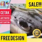 Cetak Print Art Paper/ Cetak Print Art Carton A3 Plus – art carton